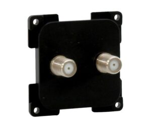 C-Line Double Satelite Socket BLACK