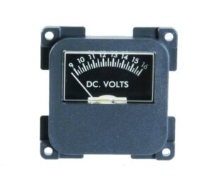 C-Line 12 Volt Meter GREY