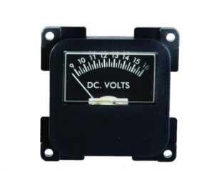 C-Line 12 Volt Meter BLACK