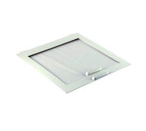 Flynet c/w Roller Blind - White