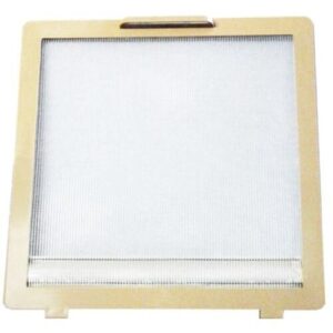 280x280 Flynet & Blind To Fit Clear Rooflight (Beige)