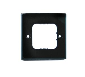 BLACK Std UK Back Box to C-Line Adaptor Plate