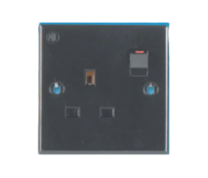 BLACK 13AMP SOCKET