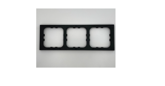 CG Range 3 Way Face Plate BLACK Matt