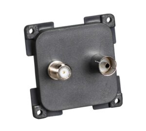C-LINE TV & SATELLITE SOCKET GREY