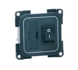C- LINE FUSED SPUR 10 AMP GREY