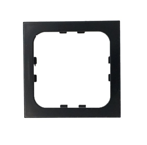 Gloss C-Line CG Range 1 Way Face Plate BLACK High