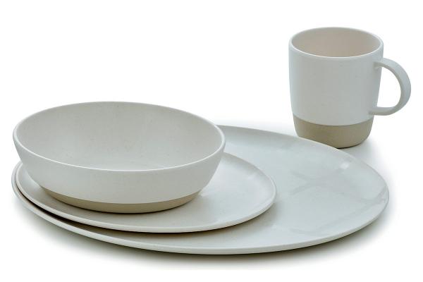 Isabella Natura Melamine Crockery Set, 16 pcs