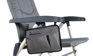 Isabella Side Pocket for Chairs, Light Grey