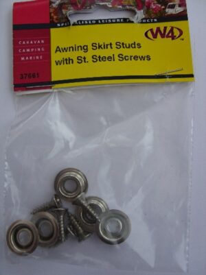 Awning Skirt Studs With St.