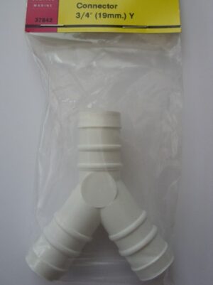 Y Hose Connector 3/4" 19mm