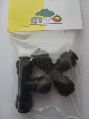 JG 12mm Equal Tee Connector