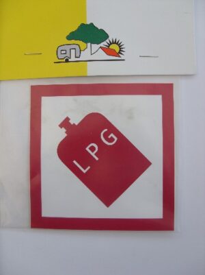 Self Adhesive LPG Sticker