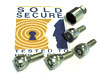 Milenco Caravan Locking Wheel Nuts Set of 4