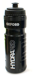 Oxford Black Hydra 750ml Water Bottle - Black
